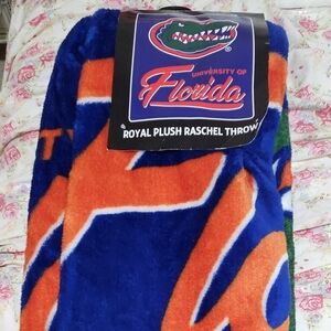 University of Florida Plush Throw Blanket